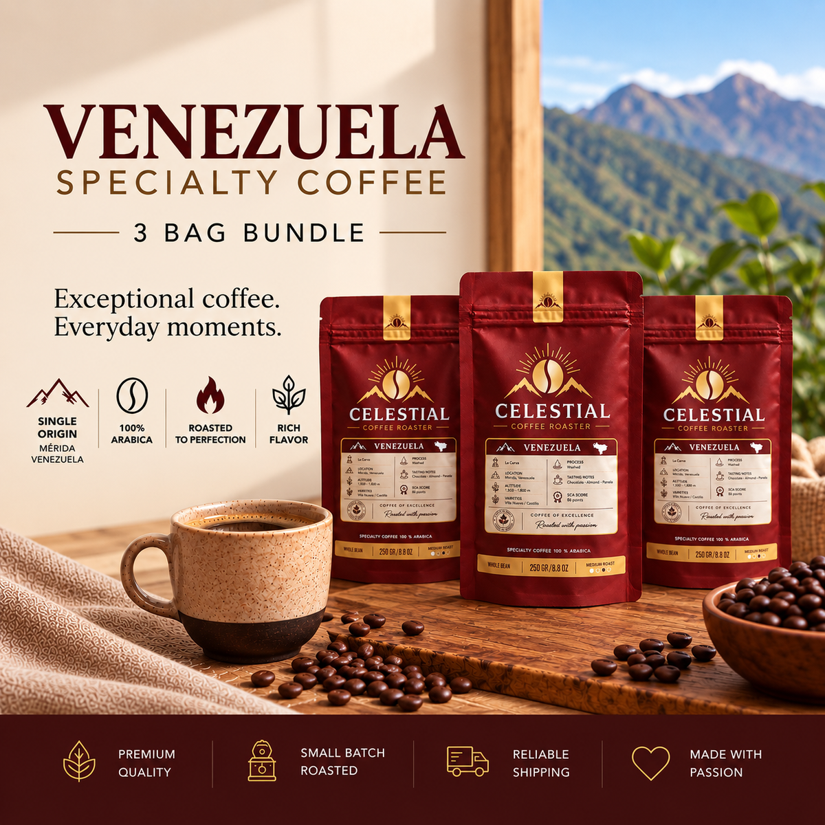 Venezuela Specialty Coffee – 100% Arabica