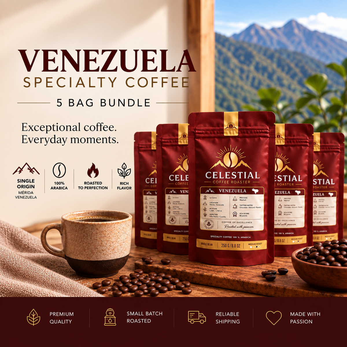 Venezuela Specialty Coffee – 100% Arabica