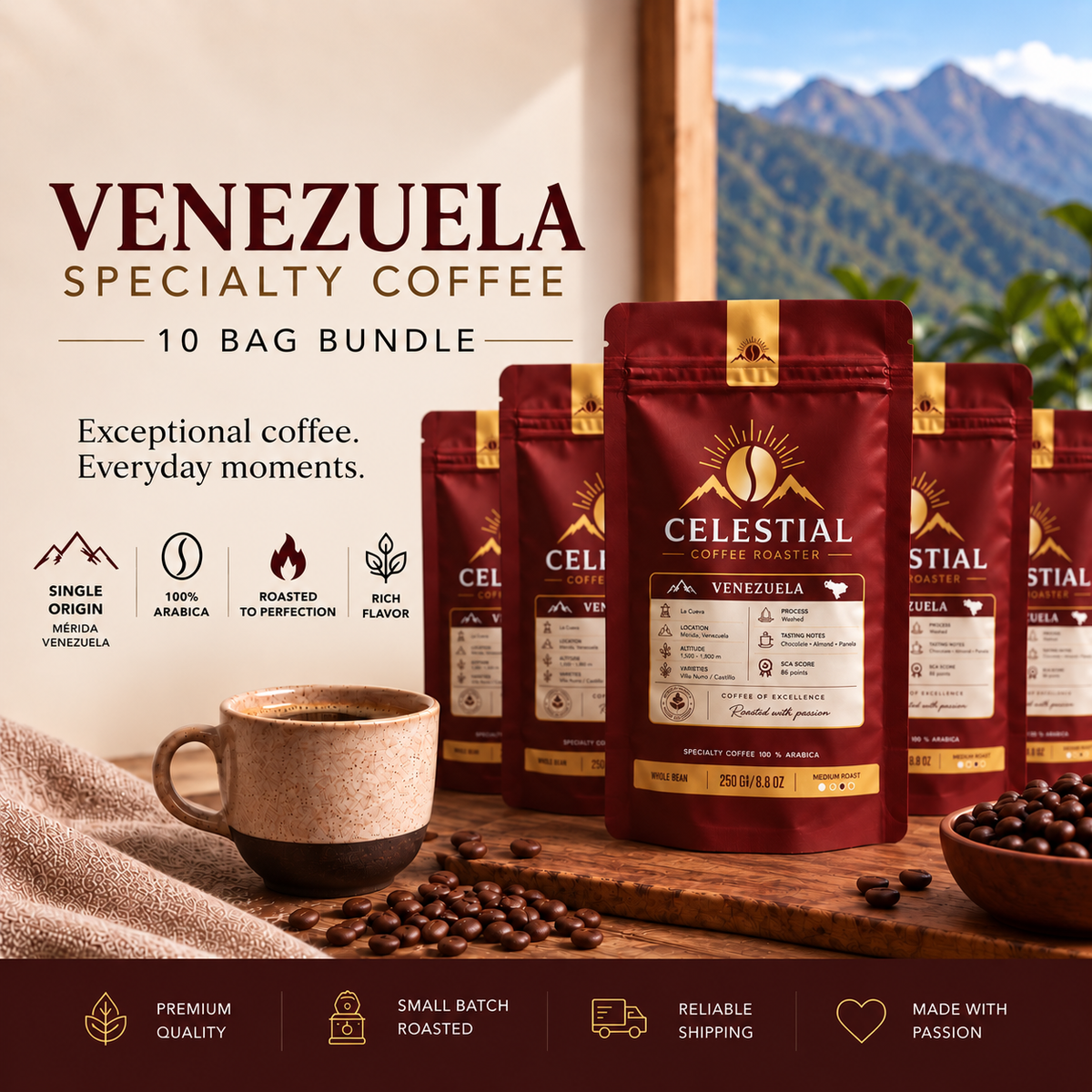 Venezuela Specialty Coffee – 100% Arabica