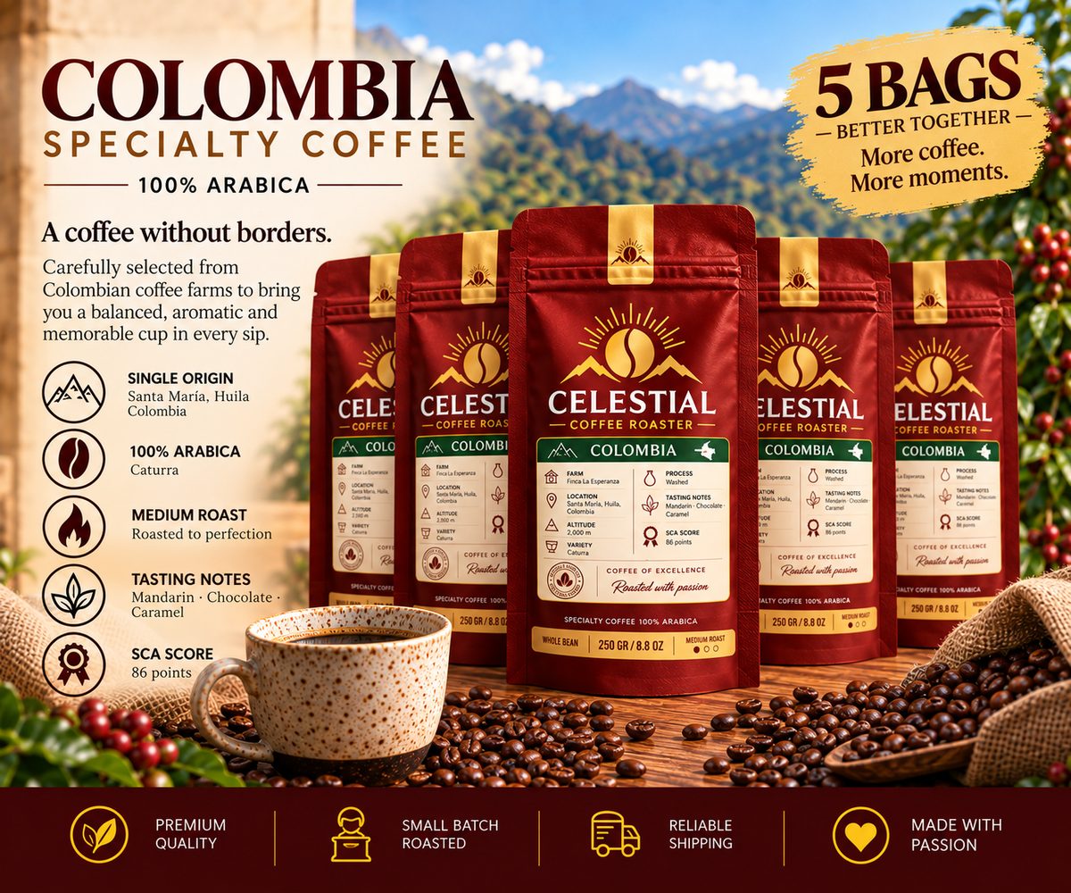 Colombian Specialty Coffee – 100% Arabica