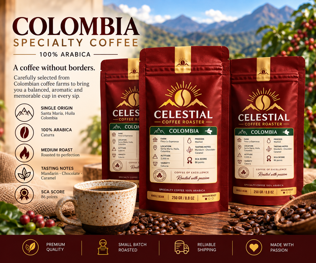 Colombian Specialty Coffee – 100% Arabica